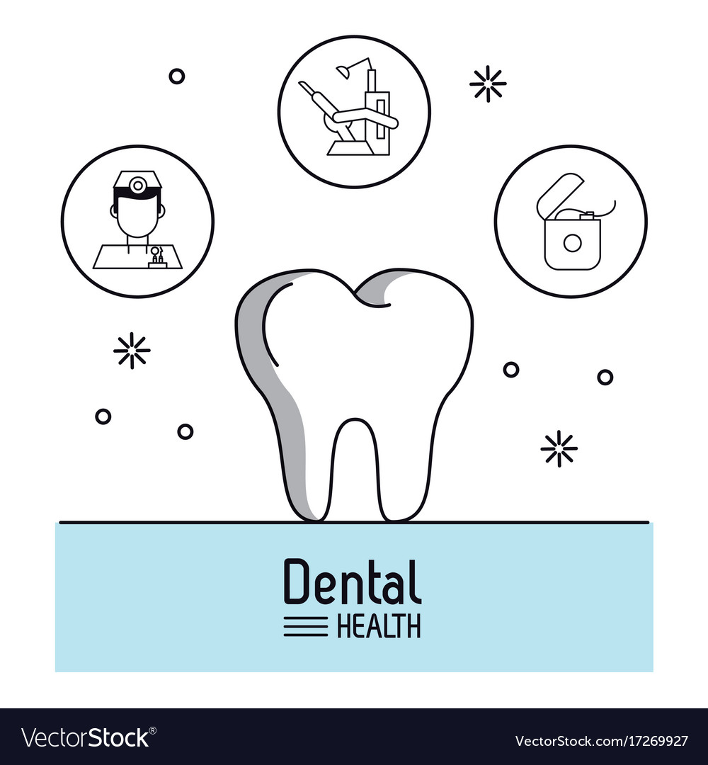 Dental care infographic