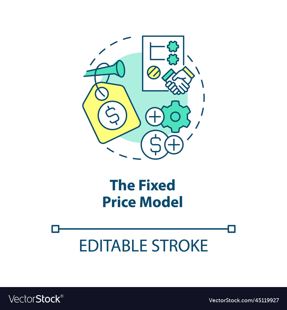 Fixed Price Model Icon