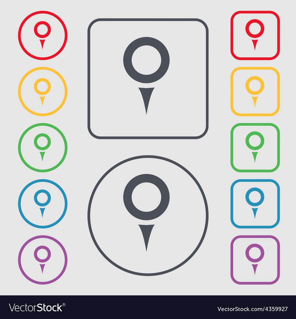 GPS Location Pointer Icon