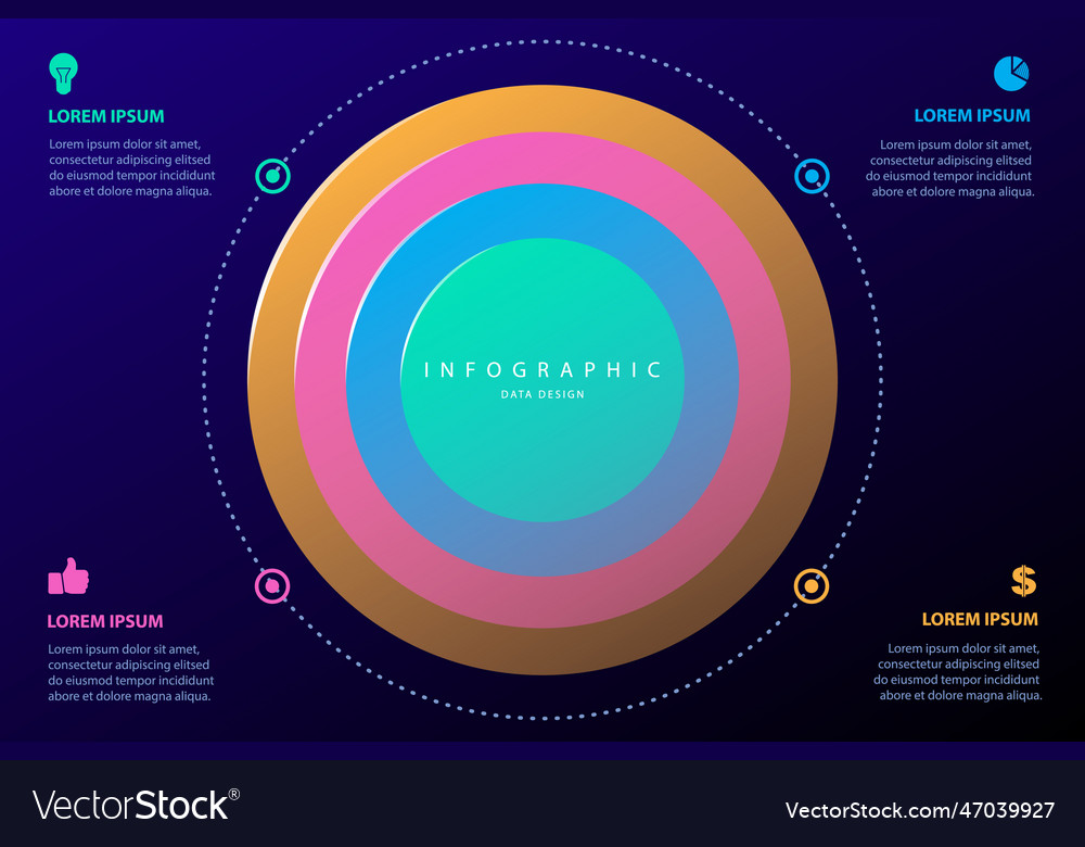 Infographic elements data visualization design