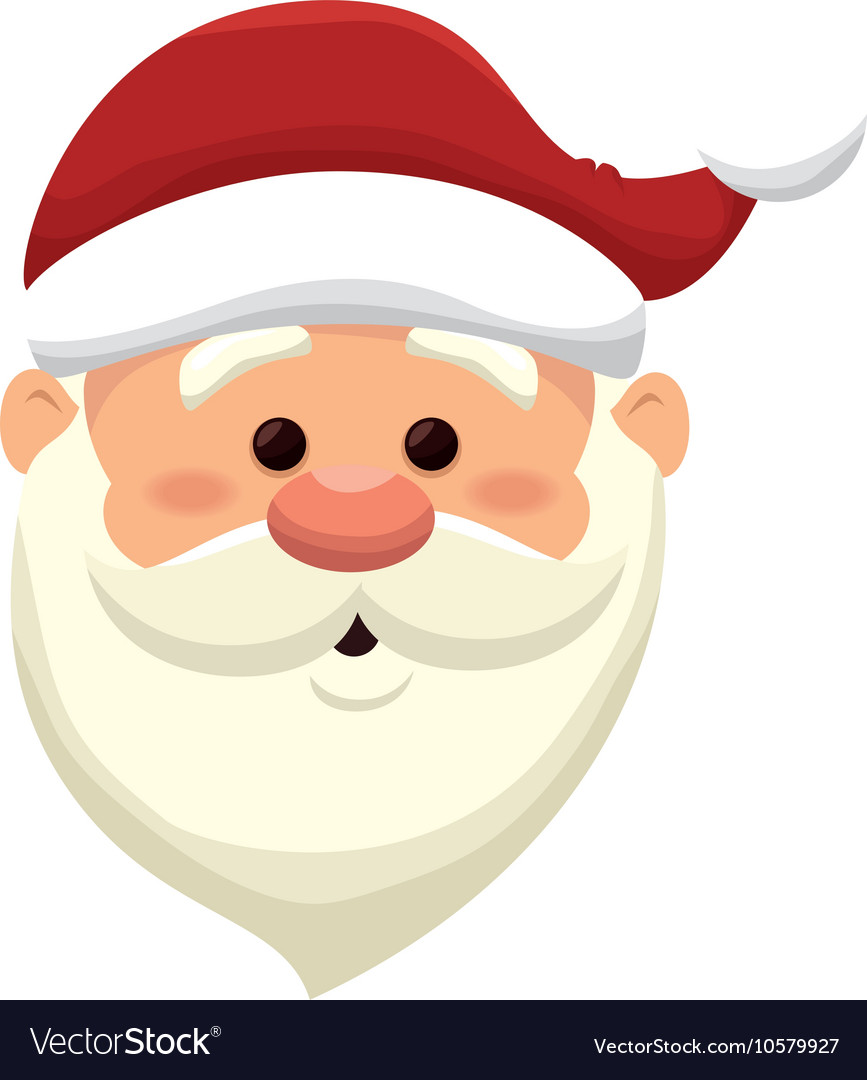 Santa claus christmas icon