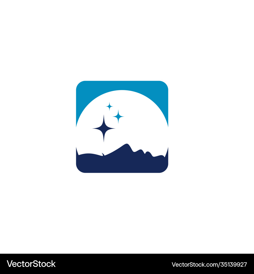Sleeping therapy logo template Royalty Free Vector Image