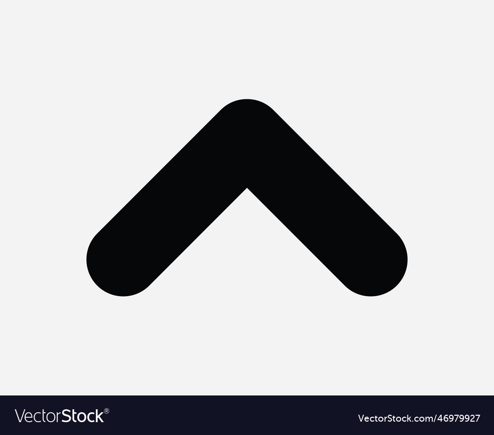 Up arrow icon symbol