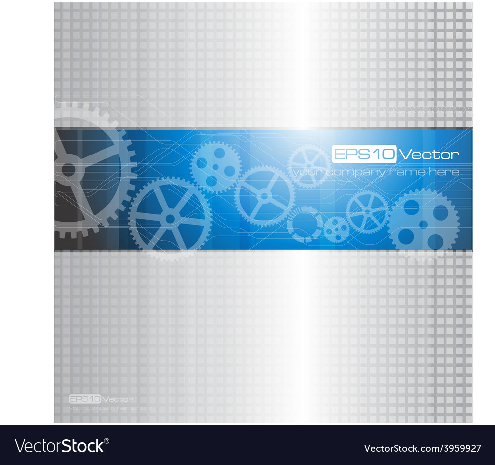 Web and mobile interface graphic template