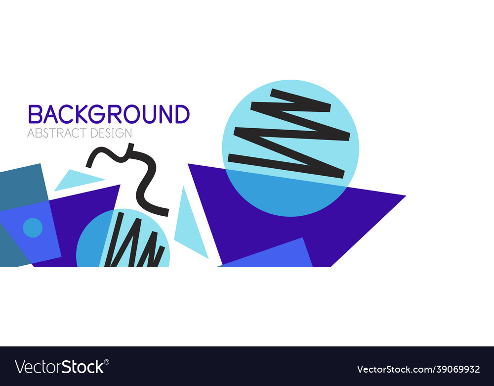 Abstract background blocks lines triangles Vector Image Abstract background blocks lines triangles
