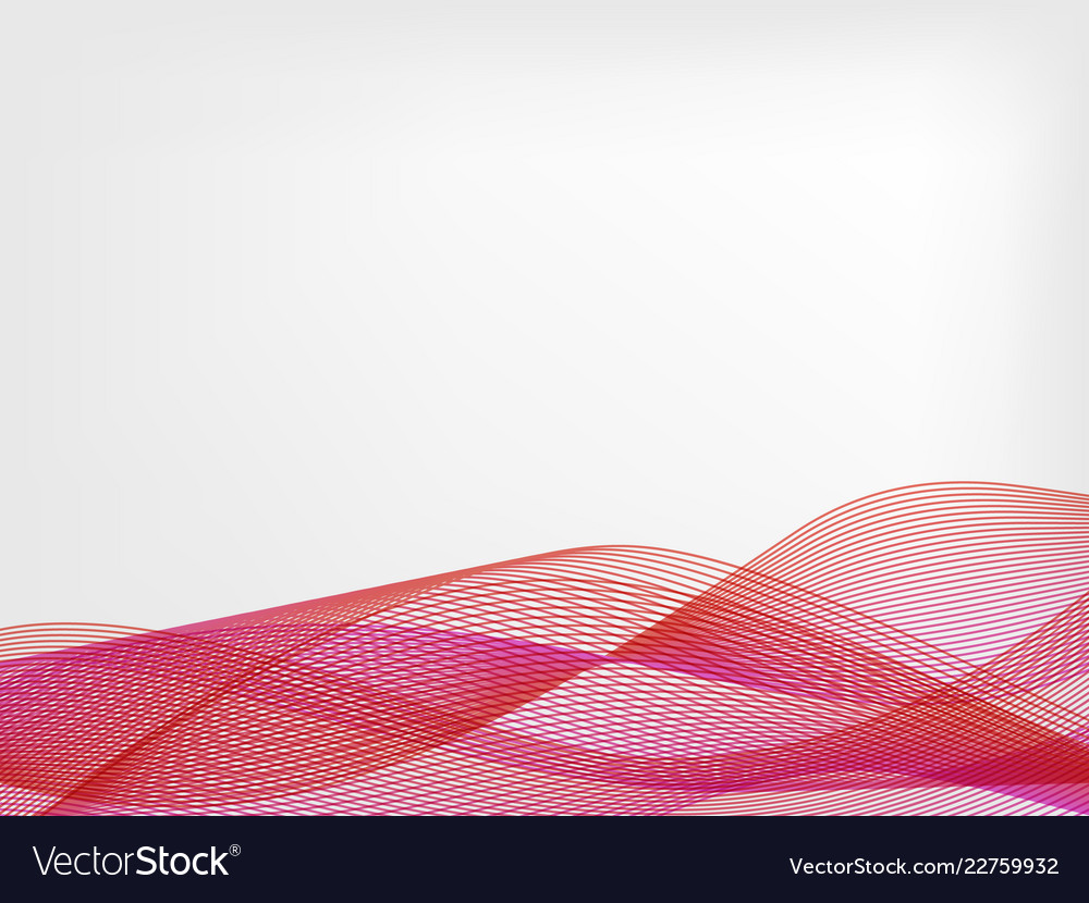 Abstract waved line background