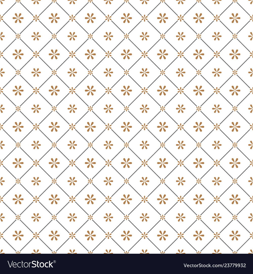 Cell grid with diagonal lines seamless background vector image Cell grid with diagonal lines seamless background