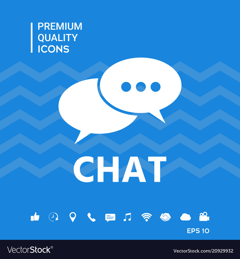 Chat button icon