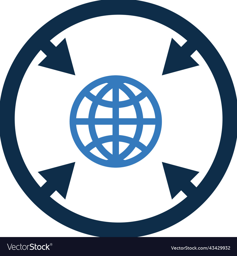 Link wheel icon simple editable design isolated