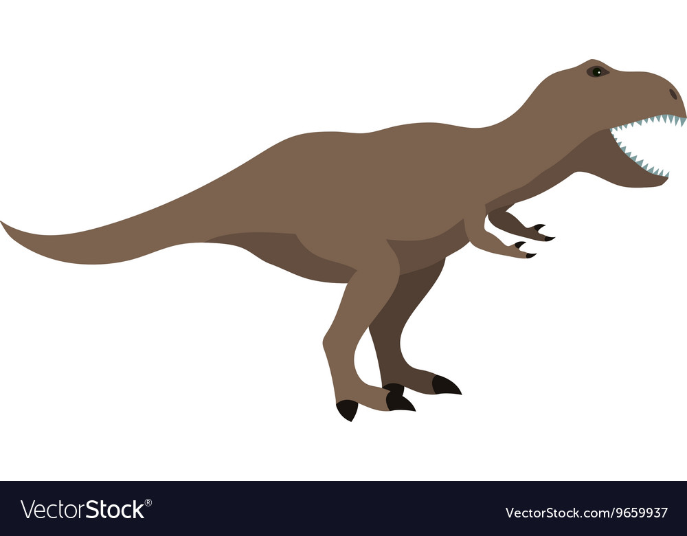 Cartoon dinosaur Royalty Free Vector Image - VectorStock