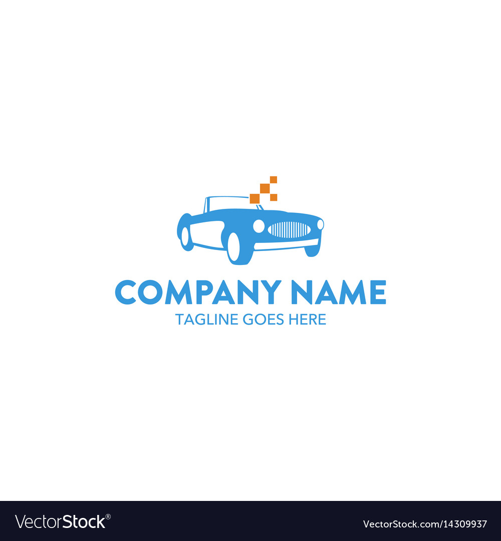 Modern Car Logo - Speed & Style