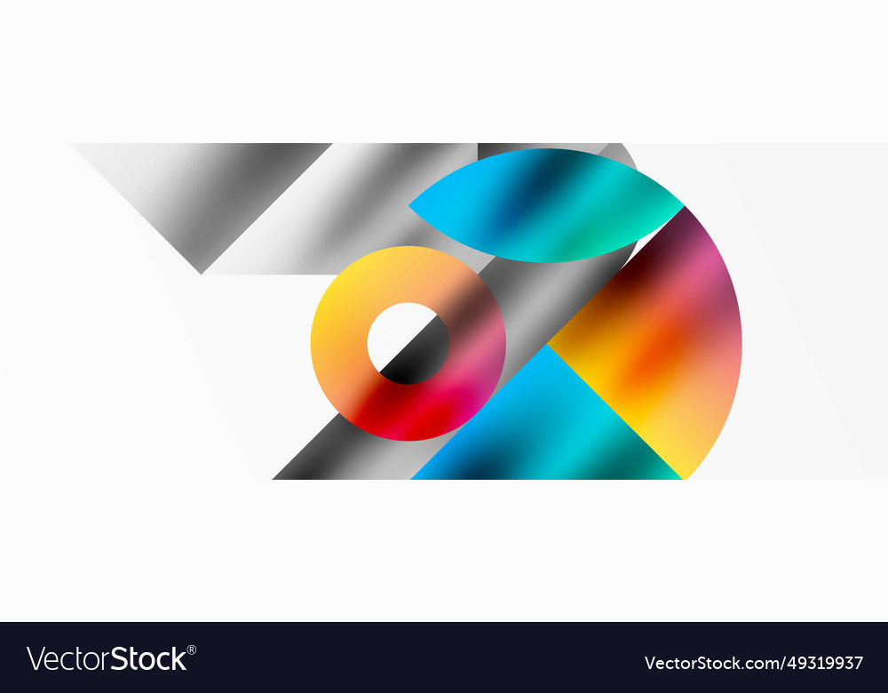 Mosaic pattern composition featuring harmonious
