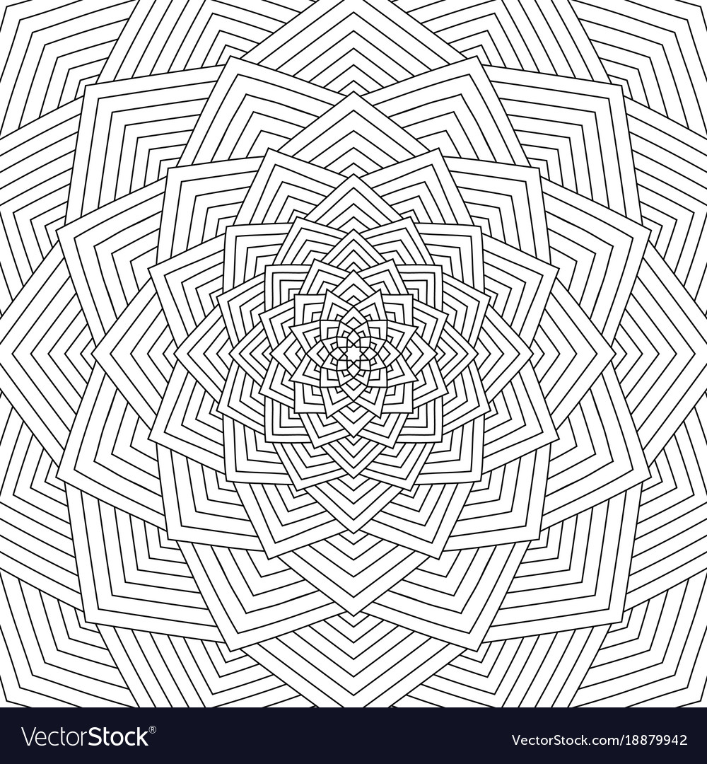 Abstract Monochrome Pattern