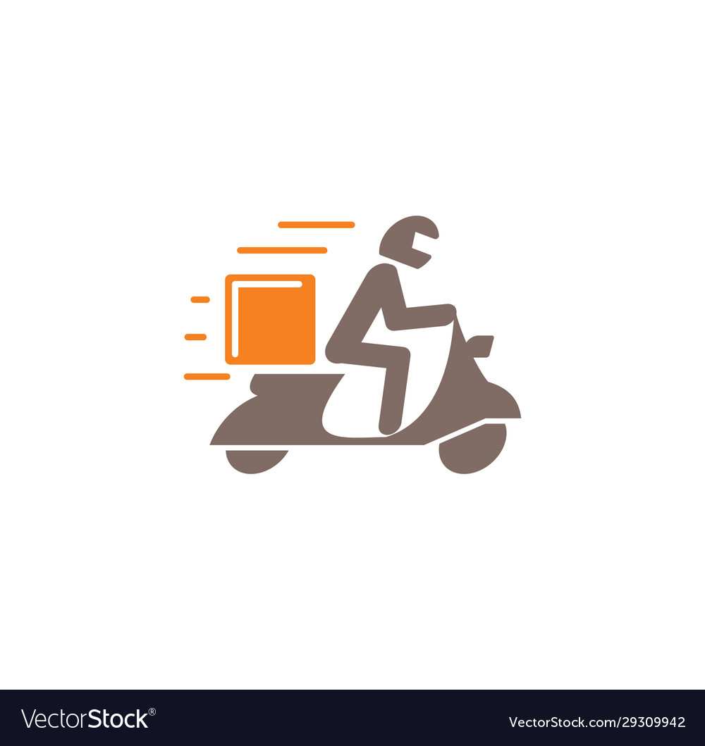 Express delivery related icon on background Vector Image