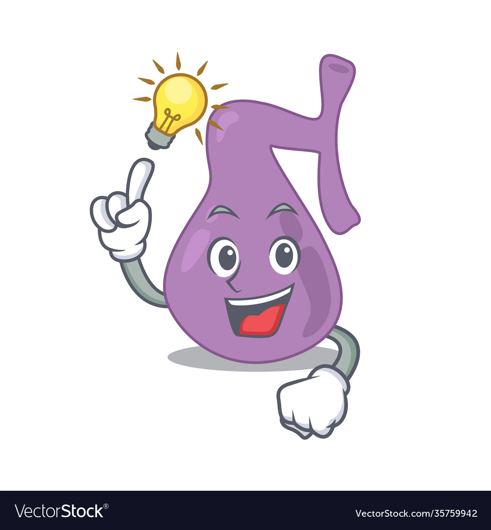 Mascot character smart gall bladder has