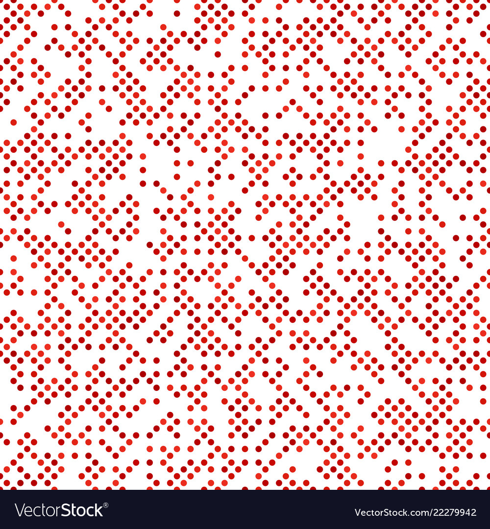 Red seamless dot pattern background - design