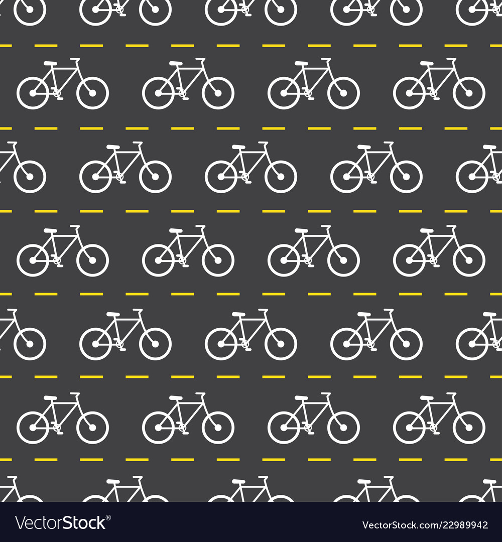 Retro Bicycle Pattern
