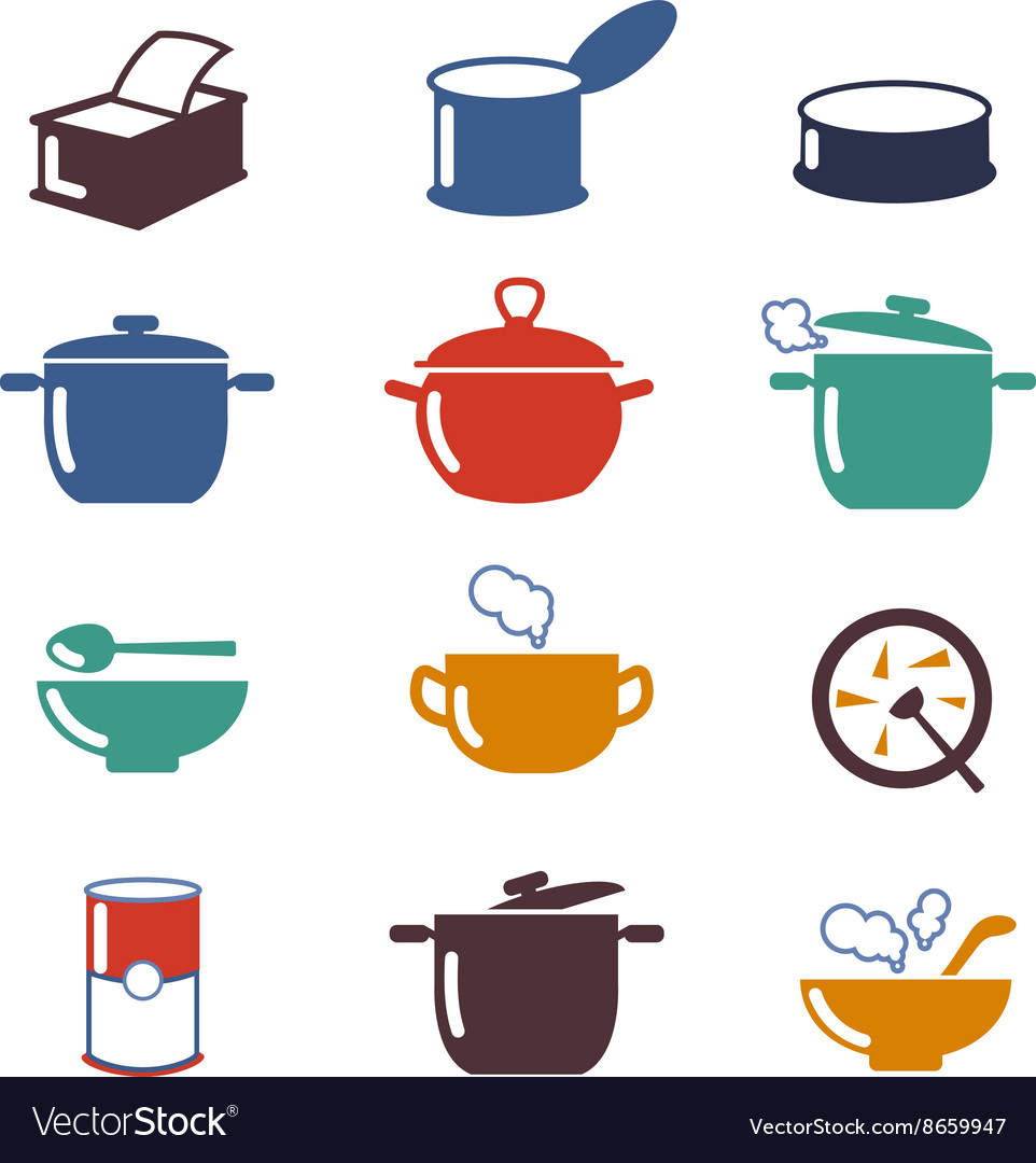 Color Soup Icons Royalty Free Vector Image VectorStock color-soup-icons-royalty-free-vector-image-vectorstock