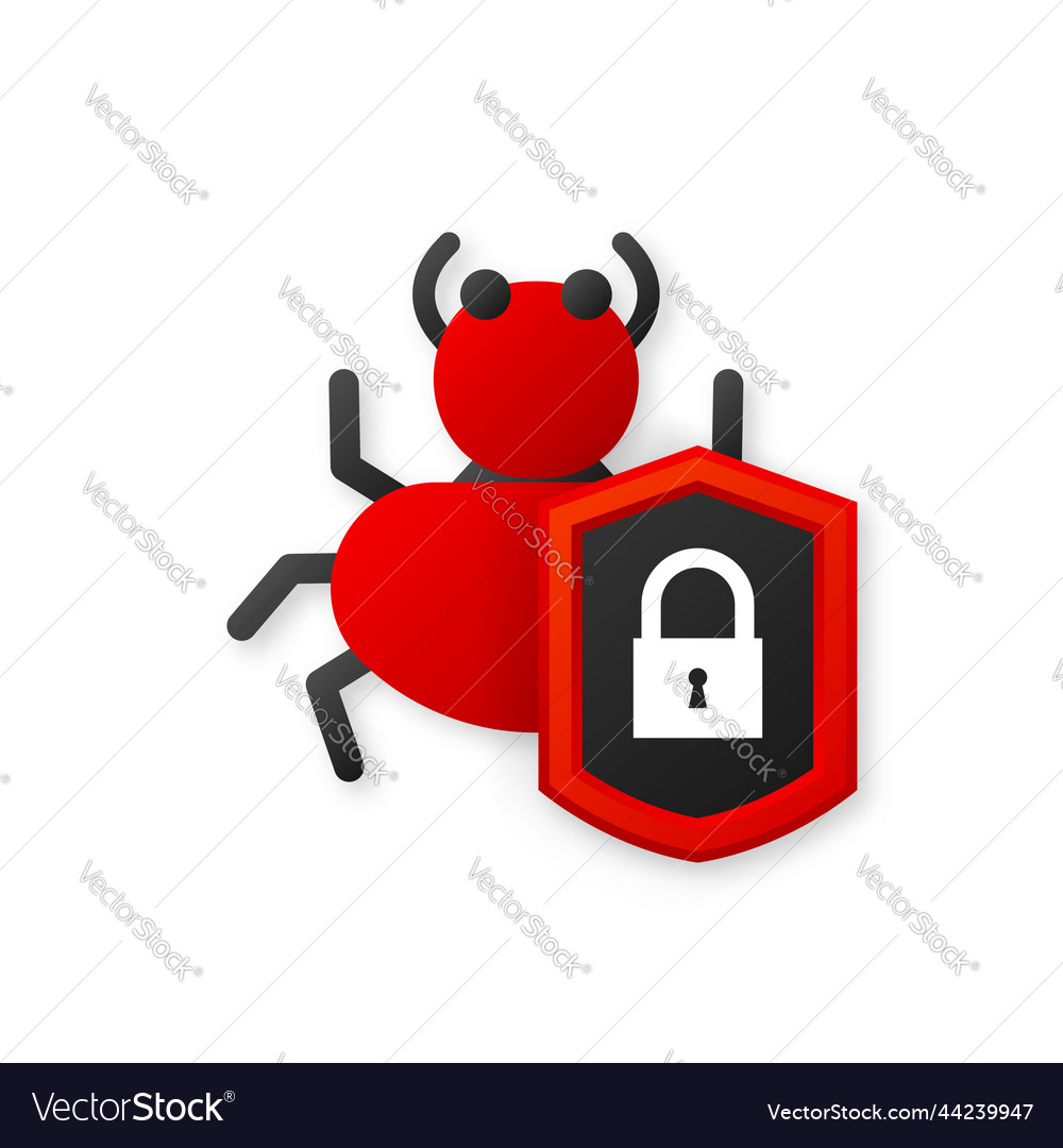 Error fix icon the device is protected from Vector Image Error fix icon the device is protected from