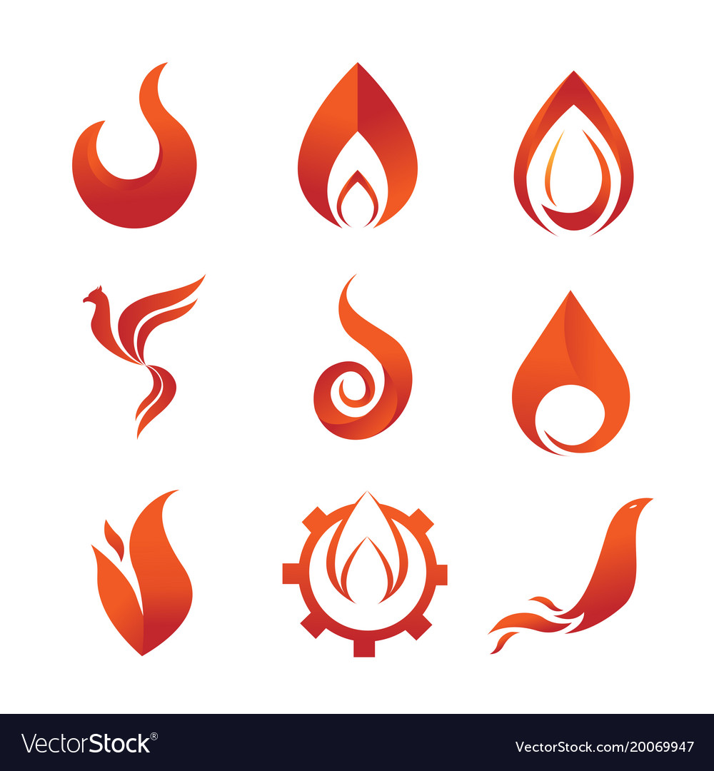 fire elemental symbol