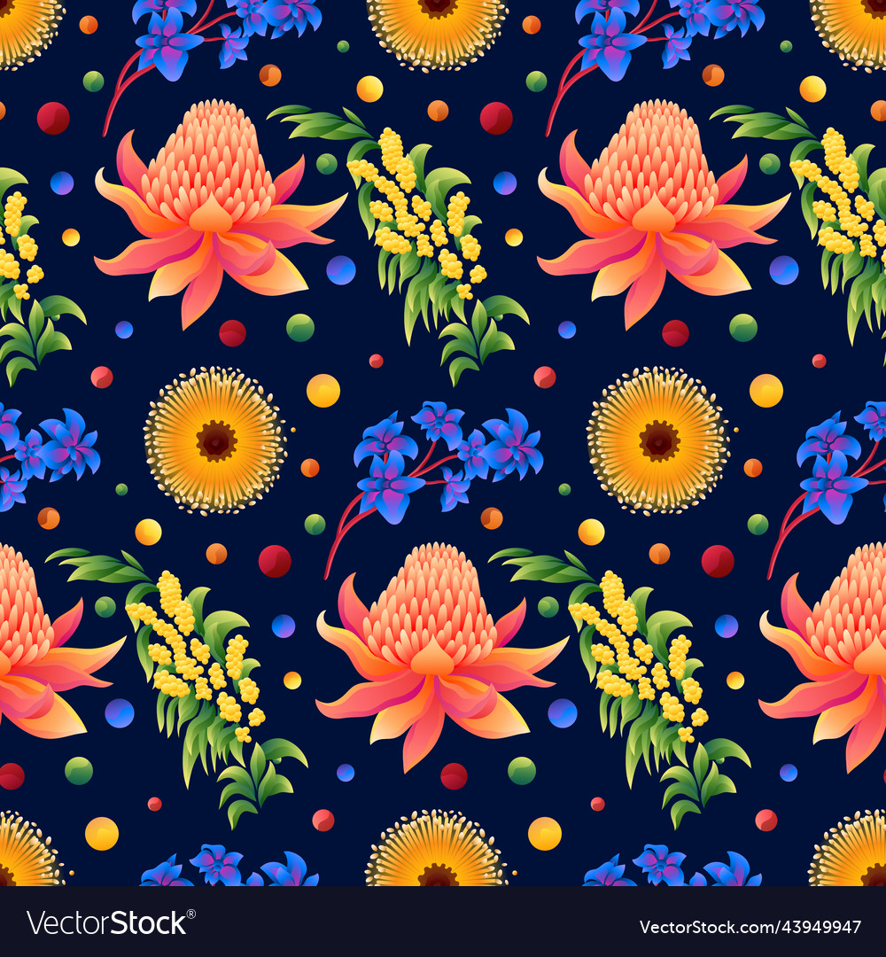 Floral seamless pattern