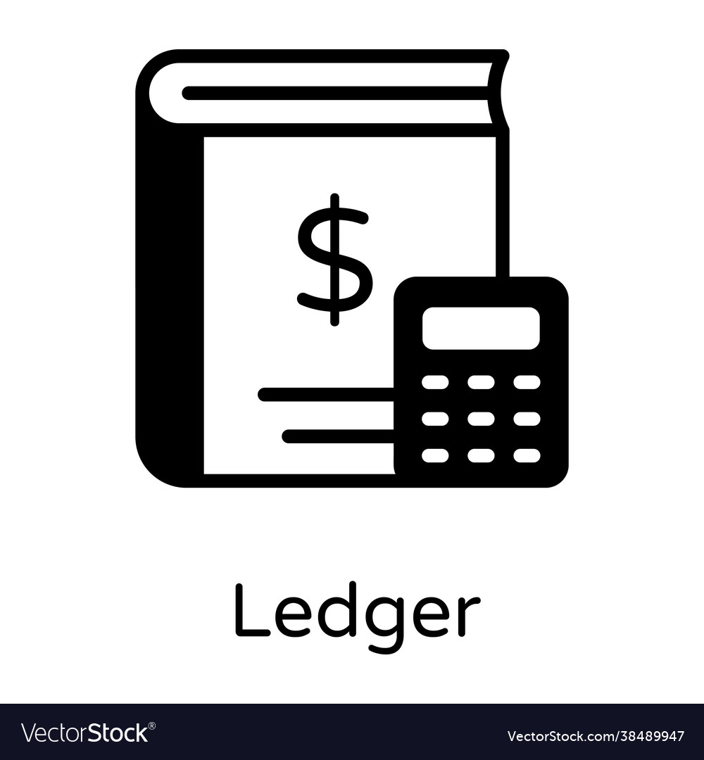 Ledger Royalty Free Vector Image - VectorStock