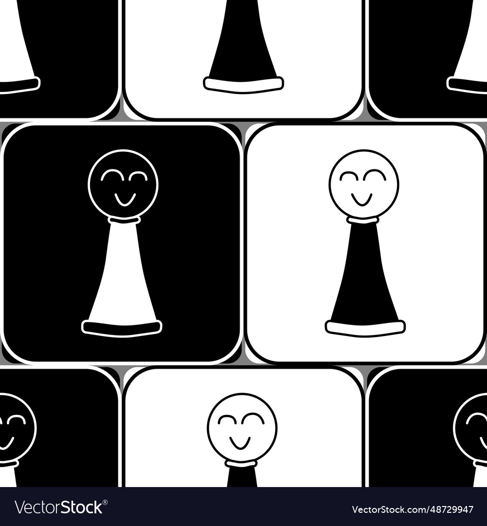Seamless pattern chess Vector Image Seamless pattern chess