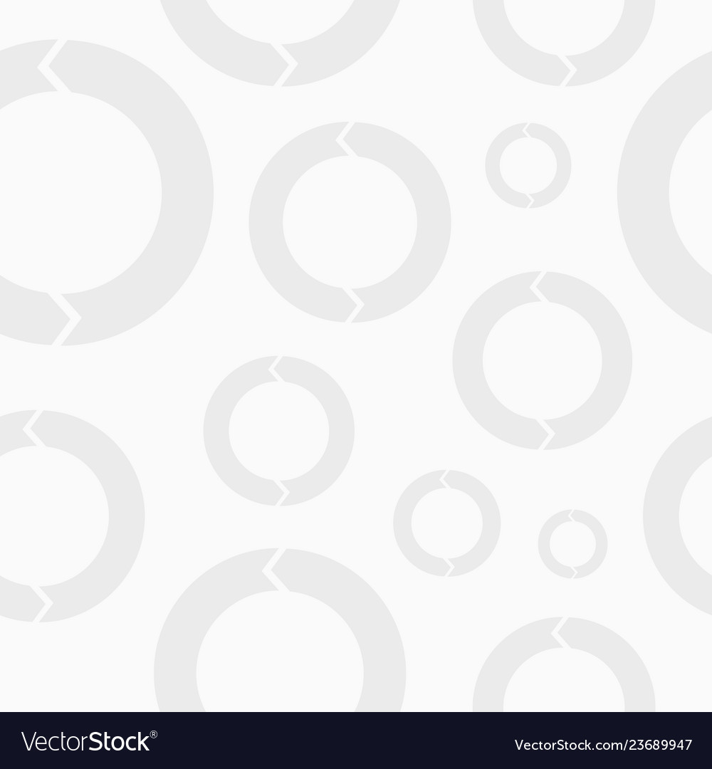 Seamless pattern with circular arrows