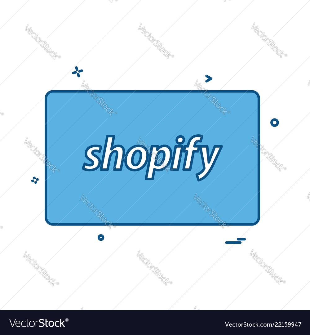 Shopify icon design