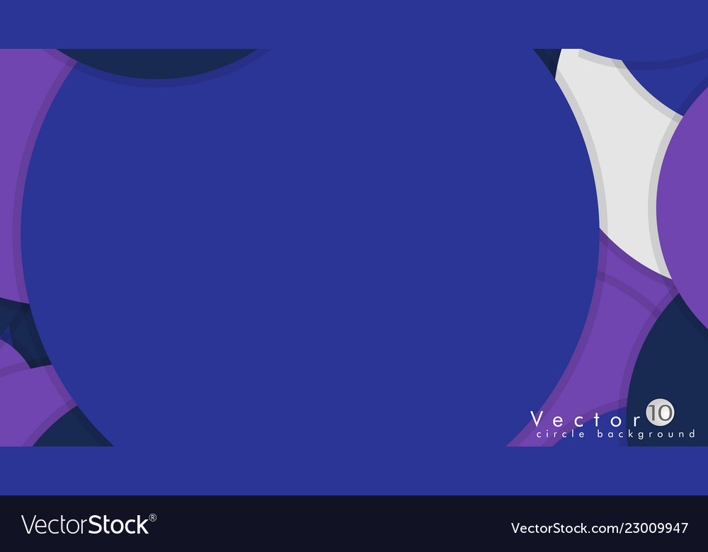 Simple and colorful circles background design vector image Simple and colorful circles background design