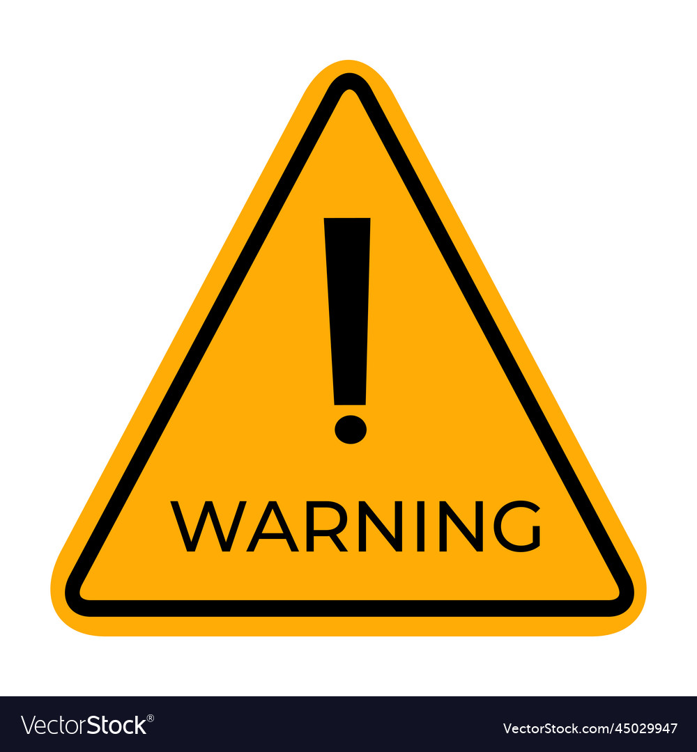 Warning Triangle with Exclamation Mark
