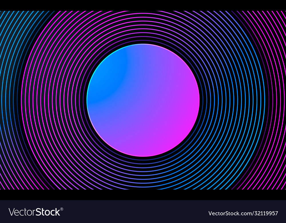 Dark abstract background with black overlap vector image Dark abstract background with black overlap