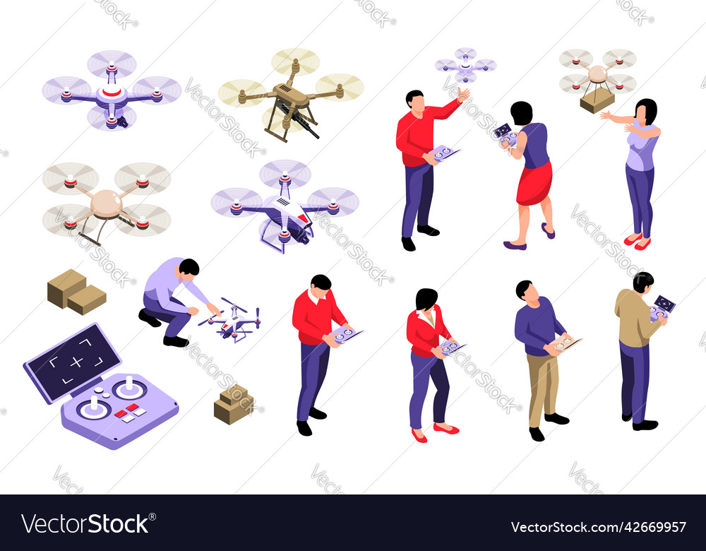 Drone Operator Icons