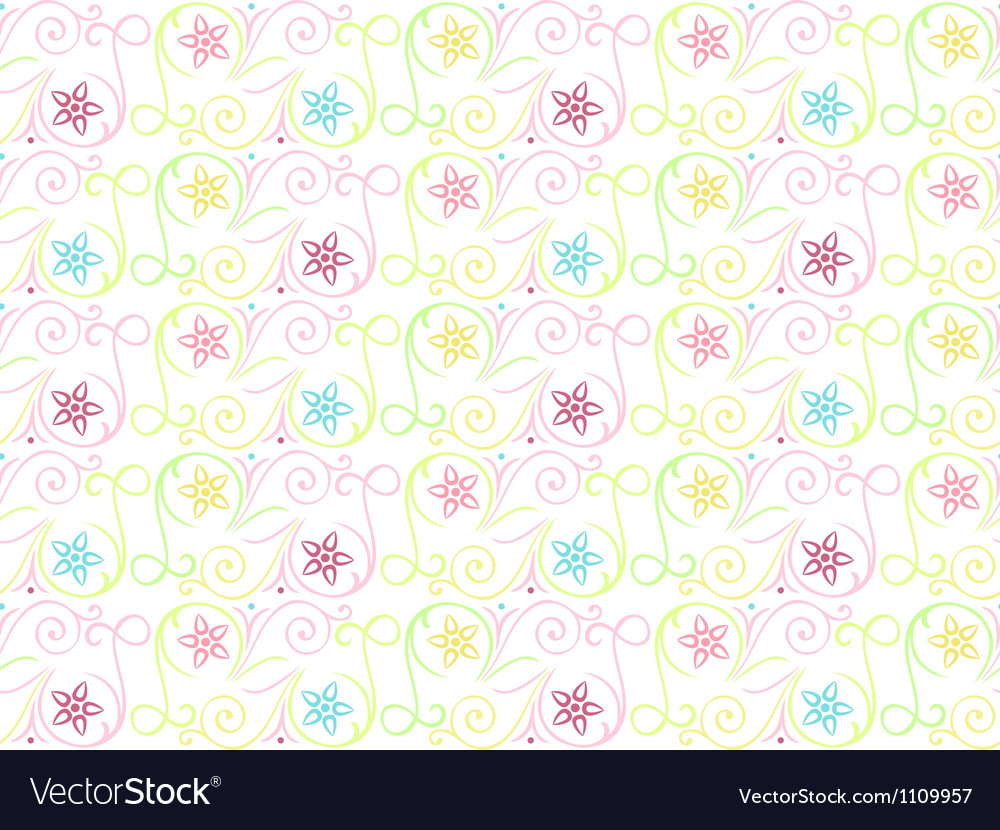 Summer seamless color pattern