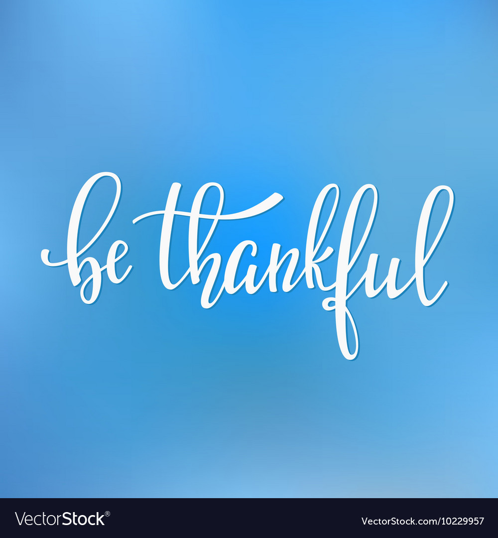 Thank you family positive quote lettering