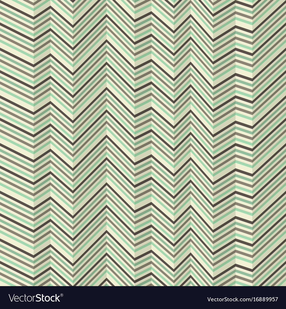 Zigzag pattern of jagged stripes