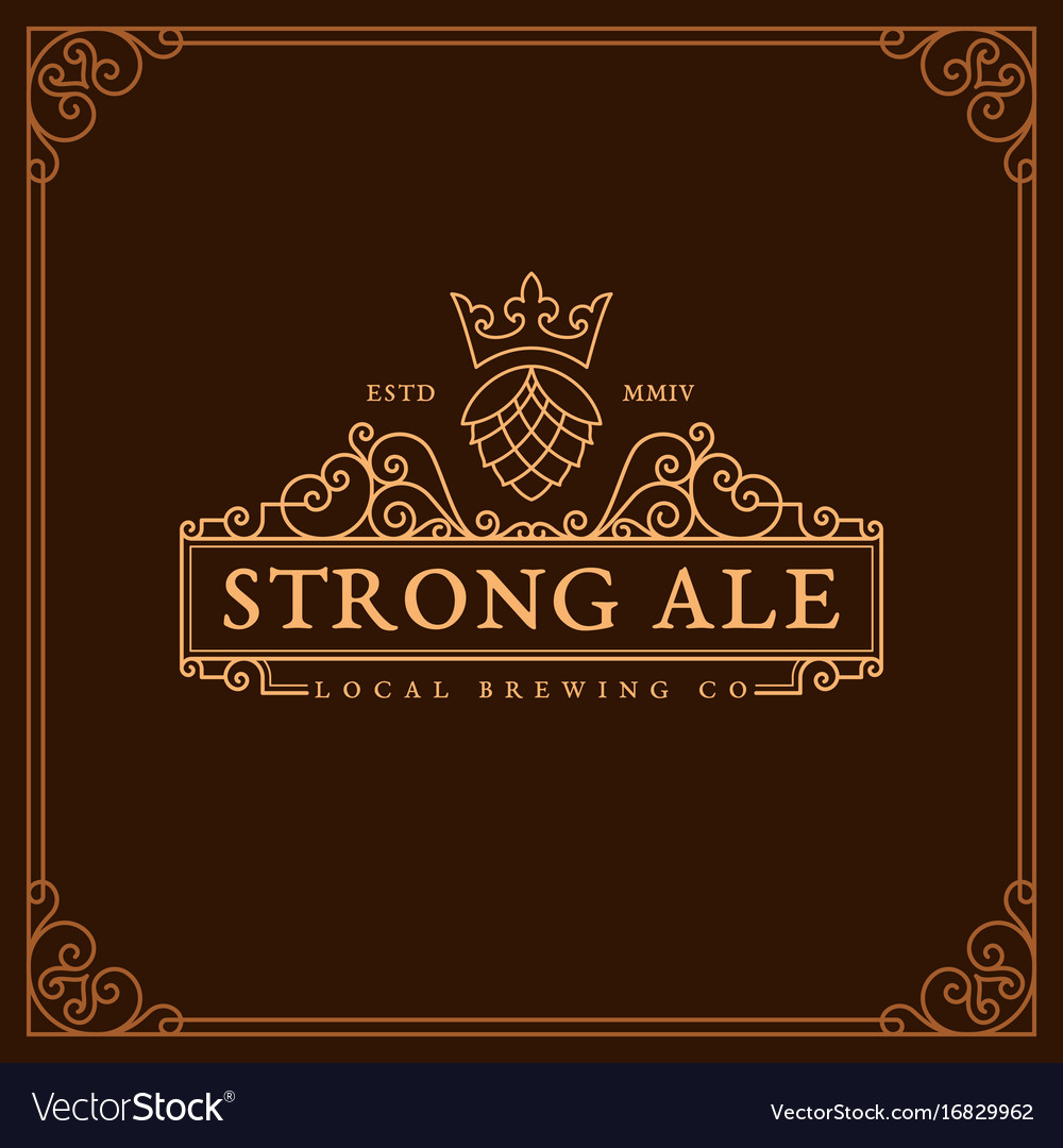 Brewery label