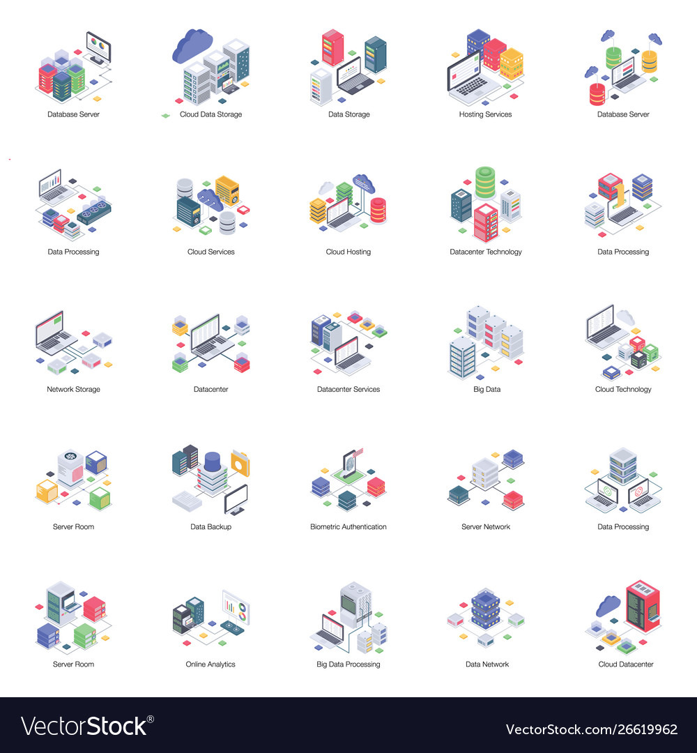 Database hosting isometric