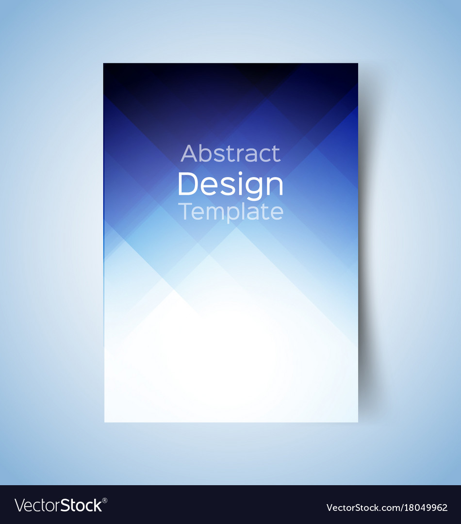 Modern Blue Layout Template
