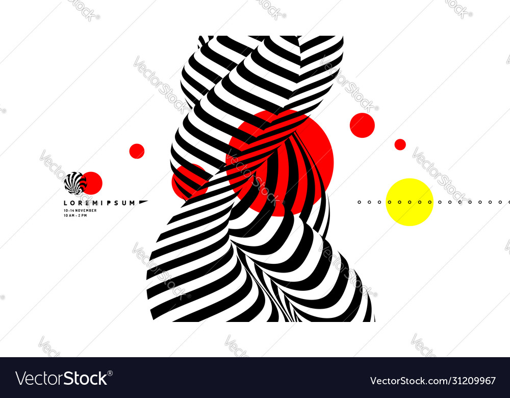 Abstract 3D Optical Pattern
