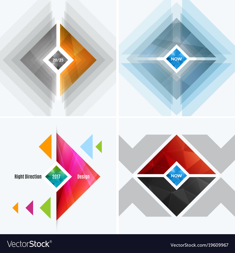 Abstract design elements for graphic layout
