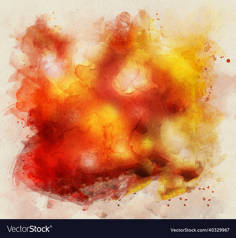 Abstract watercolor background color splashing