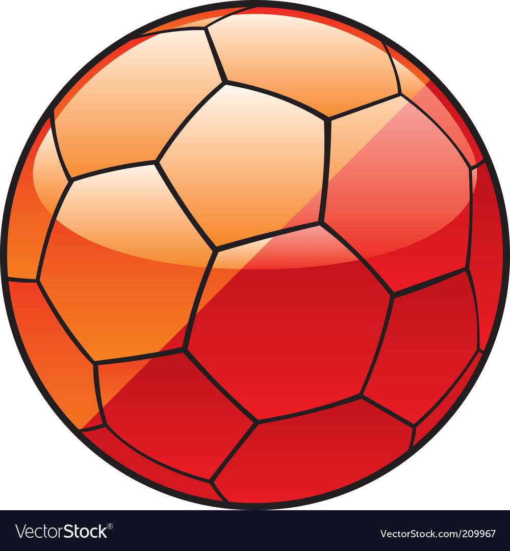 Butane flag on soccer ball