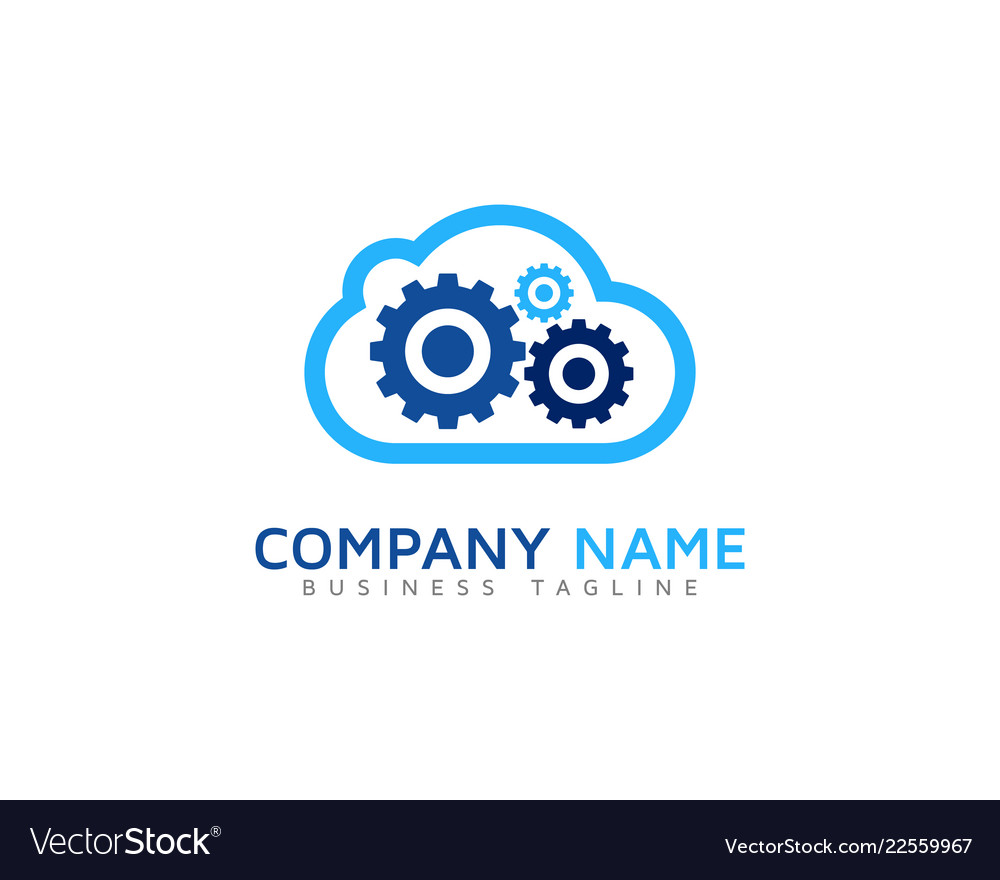 Cloud Computing Logo Icon
