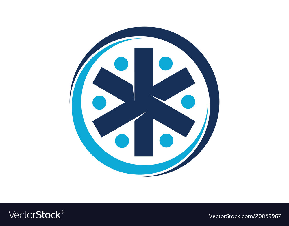 Health union logo design template