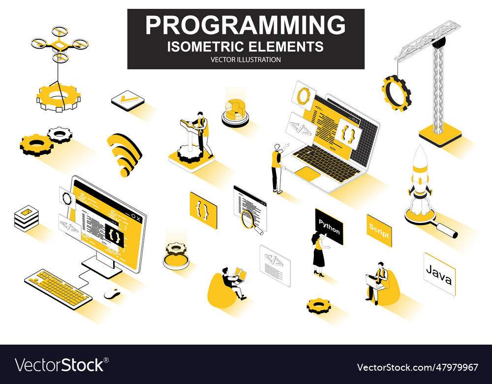Programming bundle of isometric elements