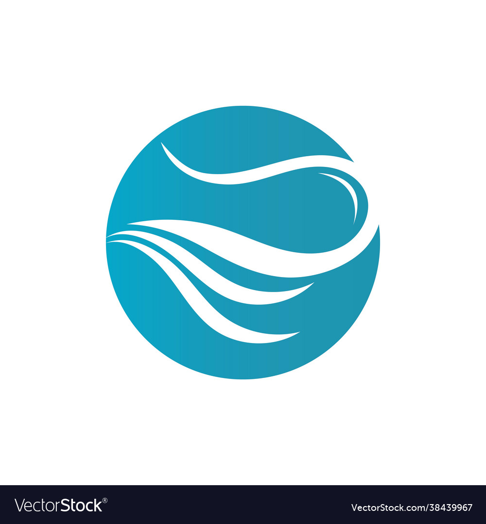 Water wave icon