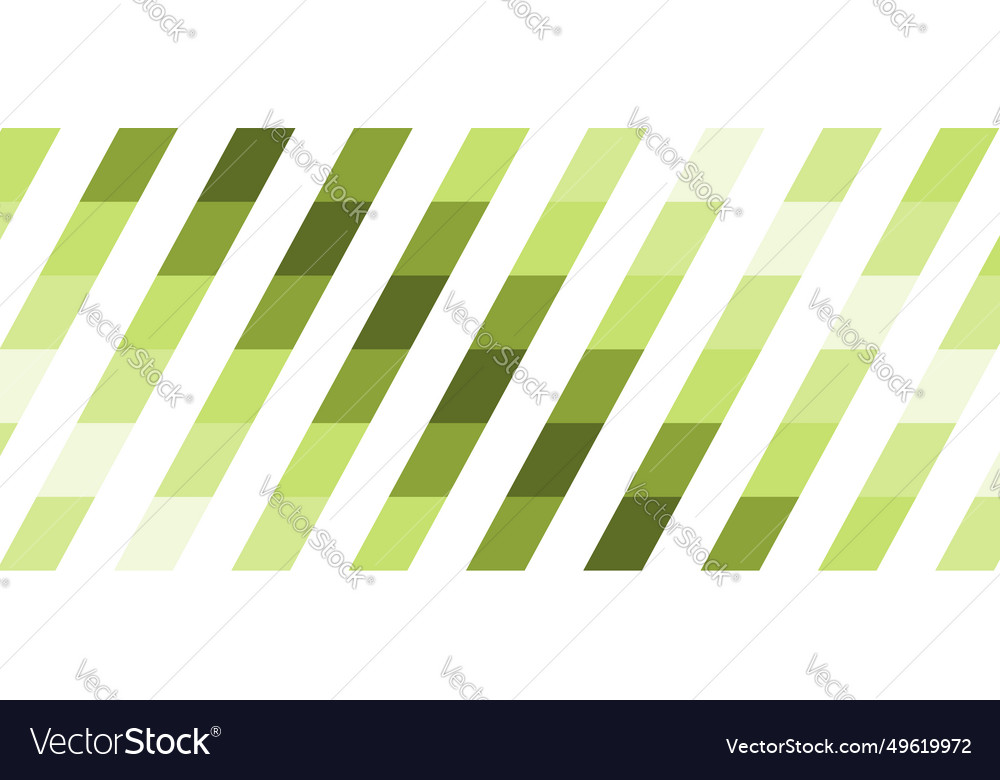 Abstract dynamic diagonal polygon green pattern