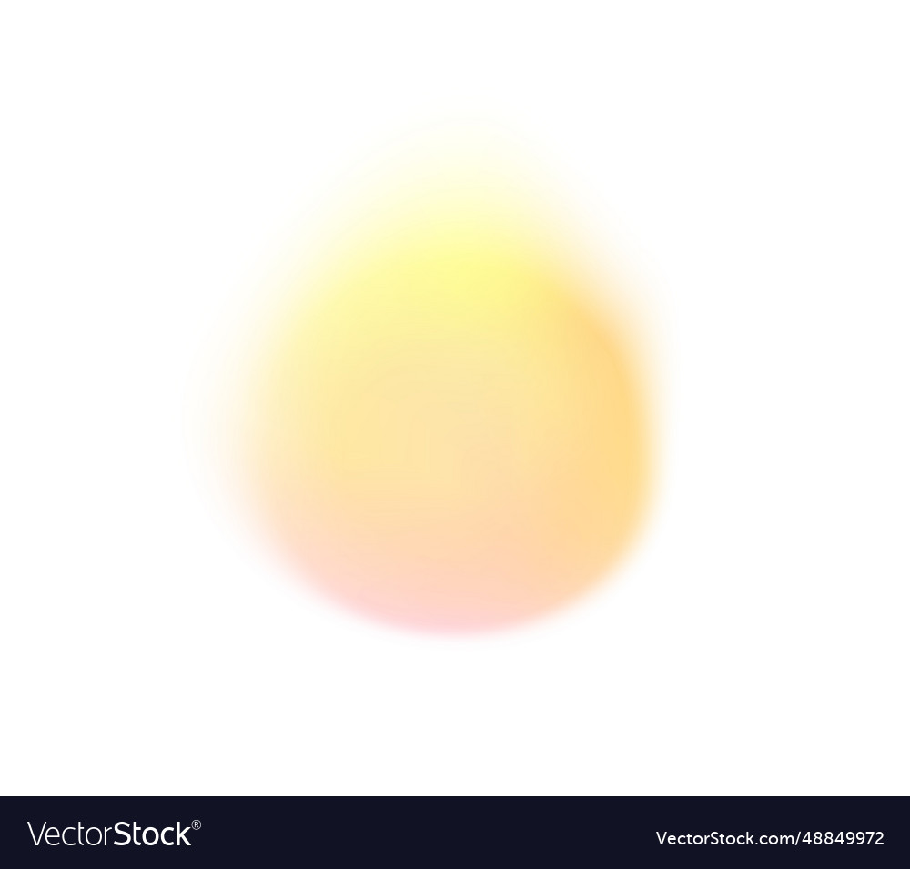 Color gradient round shape abstract vector image Color gradient round shape abstract