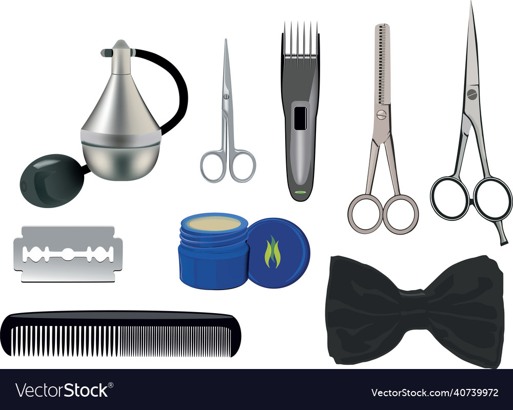 Scissors comb blade equipment for beautician